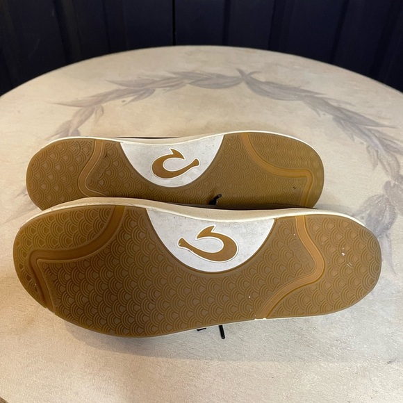 Olukai Lae’ahi Li ‘I’ll Waterproof Brown Leather Sneakers Size Men’s 8 - Picture 11 of 11